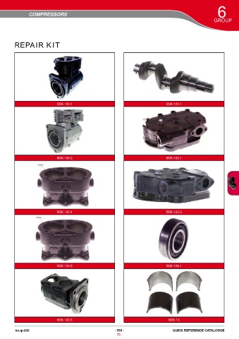 Catalogs auto parts for car and truck