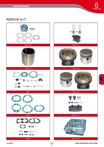 Catalogs auto parts for car and truck