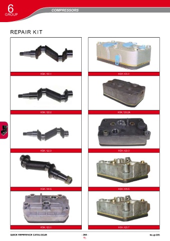 Catalogs auto parts for car and truck