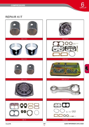 Catalogs auto parts for car and truck