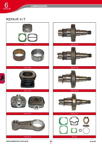 Catalogs auto parts for car and truck