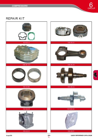 Catalogs auto parts for car and truck