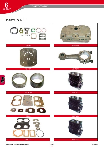 Catalogs auto parts for car and truck