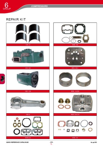 Catalogs auto parts for car and truck