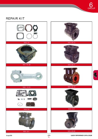 Catalogs auto parts for car and truck