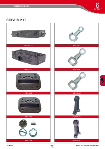 Catalogs auto parts for car and truck