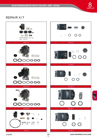 Catalogs auto parts for car and truck