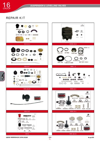 Catalogs auto parts for car and truck