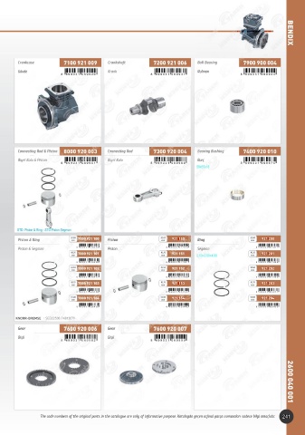 Catalogs auto parts for car and truck