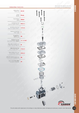 Catalogs auto parts for car and truck