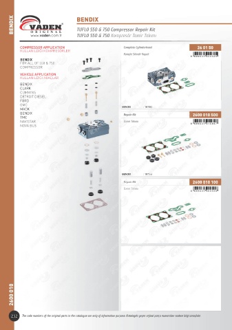 Catalogs auto parts for car and truck