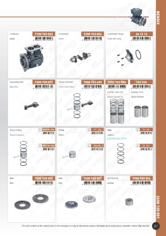 Catalogs auto parts for car and truck