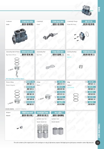 Catalogs auto parts for car and truck