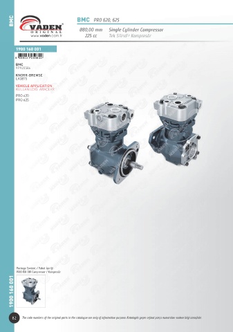 Catalogs auto parts for car and truck