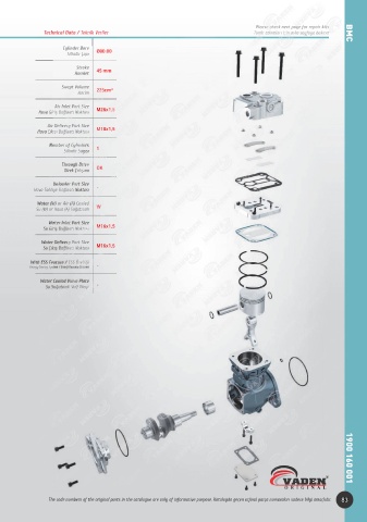 Catalogs auto parts for car and truck