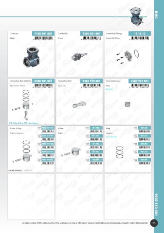 Catalogs auto parts for car and truck