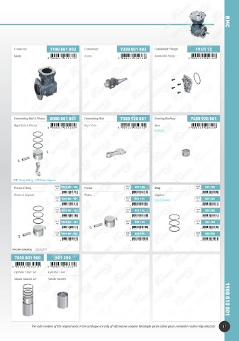 Catalogs auto parts for car and truck