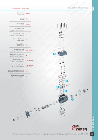 Catalogs auto parts for car and truck