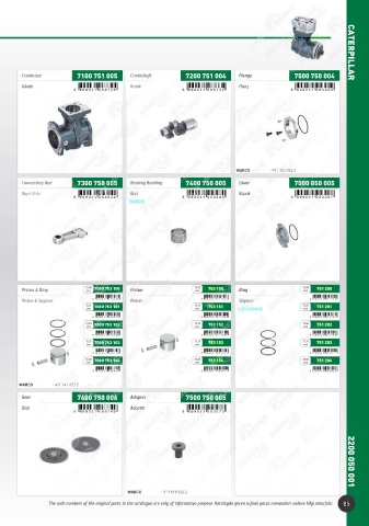 Catalogs auto parts for car and truck