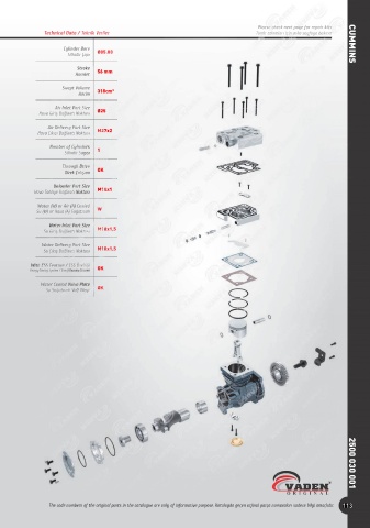 Catalogs auto parts for car and truck