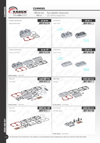 Catalogs auto parts for car and truck