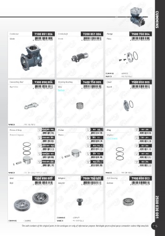 Catalogs auto parts for car and truck