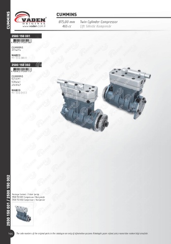 Catalogs auto parts for car and truck