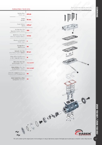 Catalogs auto parts for car and truck