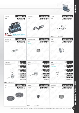 Catalogs auto parts for car and truck