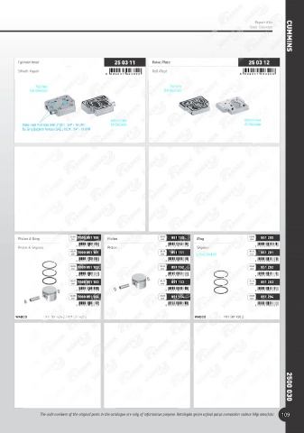 Catalogs auto parts for car and truck