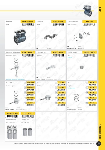 Catalogs auto parts for car and truck