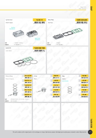 Catalogs auto parts for car and truck