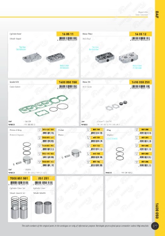 Catalogs auto parts for car and truck