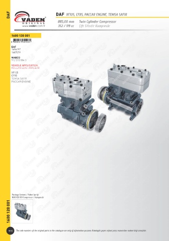 Catalogs auto parts for car and truck