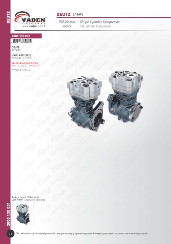 Catalogs auto parts for car and truck