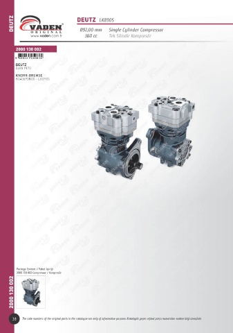 Catalogs auto parts for car and truck