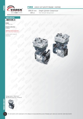 Catalogs auto parts for car and truck