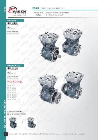 Catalogs auto parts for car and truck