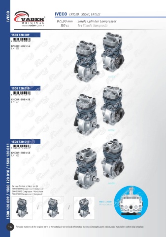 Catalogs auto parts for car and truck