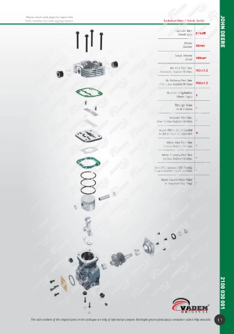 Catalogs auto parts for car and truck