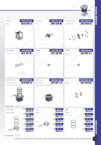 Catalogs auto parts for car and truck