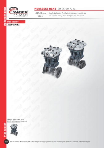 Catalogs auto parts for car and truck