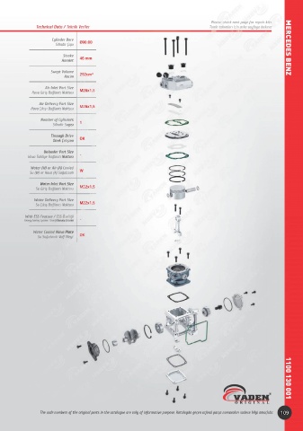 Catalogs auto parts for car and truck