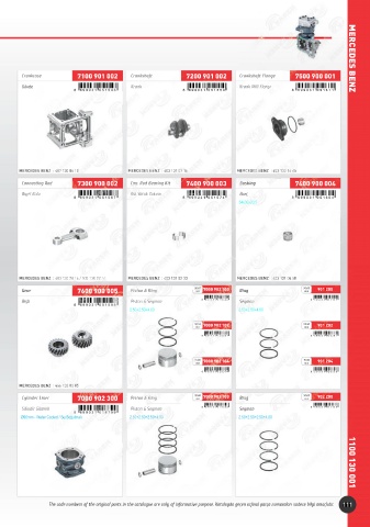 Catalogs auto parts for car and truck