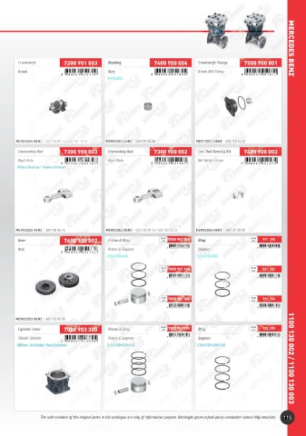 Catalogs auto parts for car and truck