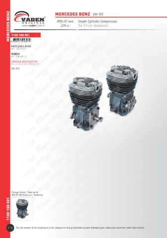 Catalogs auto parts for car and truck