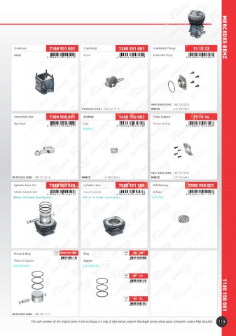 Catalogs auto parts for car and truck