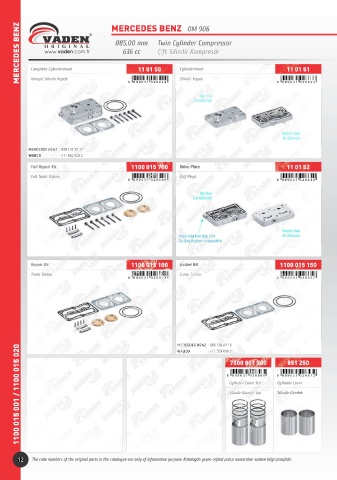 Catalogs auto parts for car and truck