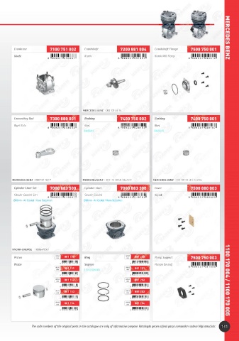 Catalogs auto parts for car and truck