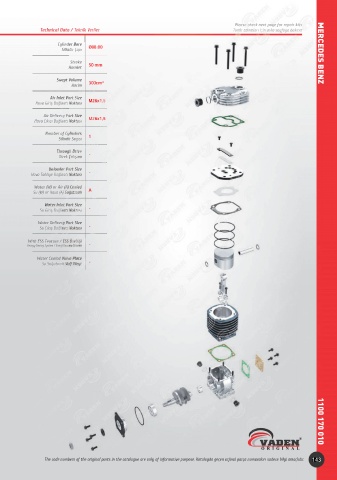 Catalogs auto parts for car and truck